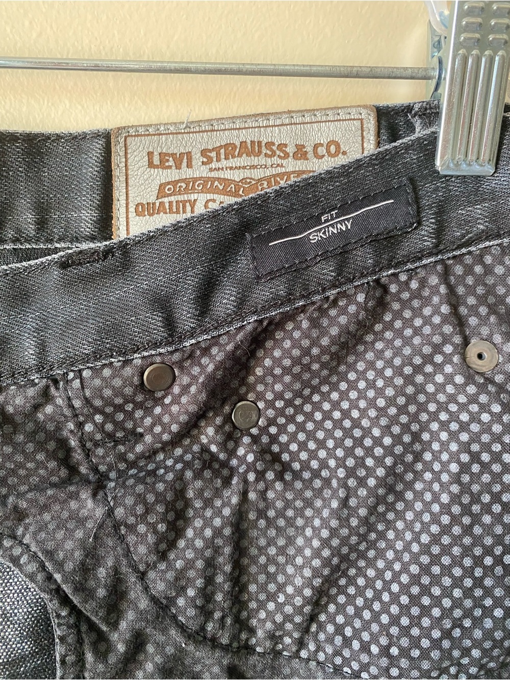 Rare Andy Warhol Factory x Levis Private Stock Denim 31x34, 202 / 260 - Picture 12 of 16